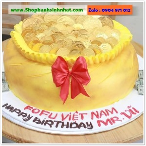 Bánh Sinh Nhật Hũ Vàng - VA132